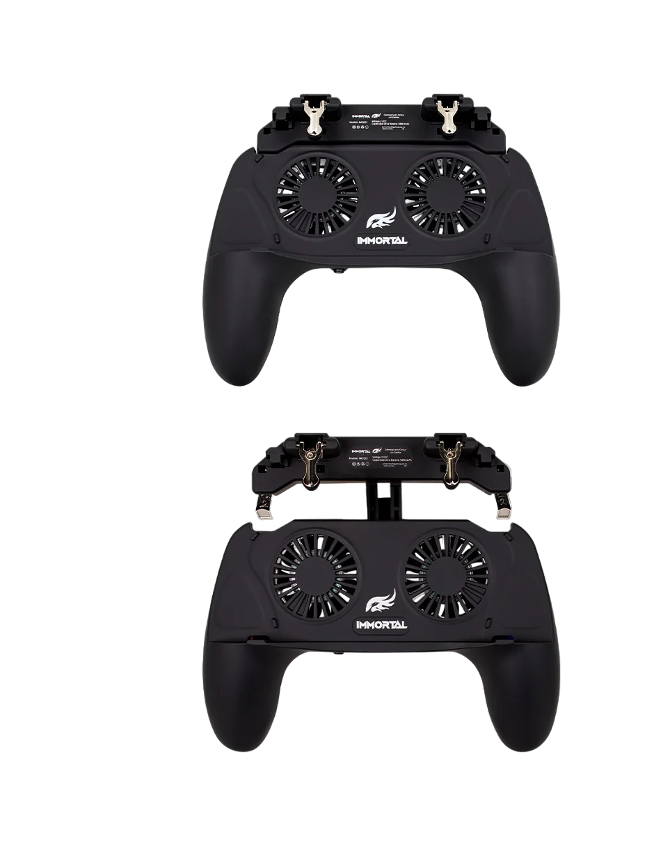 FireTouch Control Gamepad Con Ventilador Y Joysticks Immortal