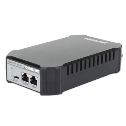 Inyector Intellinet Ultra PoE Gigabit 95W 1puerto 95W EEE 802.3bt y IEEE 802.3at af de plástico