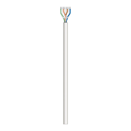 Bobina Cable Intellinet UTP Red Cat5e Rollo Cobre 305m Sólido Color Gris