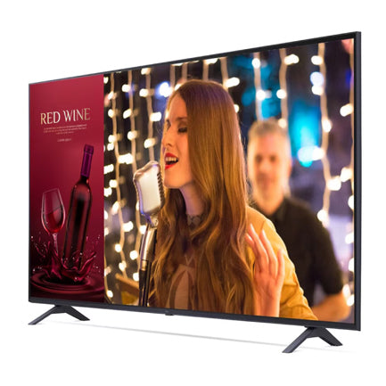 Pantalla LG 55" Signage 3840 x 2160 UHD 16 Hours 7 Days 350 nits Web os