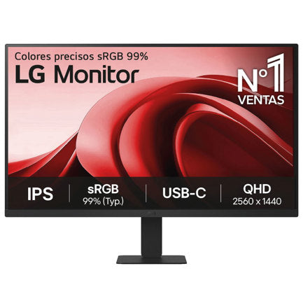 Monitor LG 27 pulgadas 27U631A QHD 100Hz IPS HDMI USD TIPO C