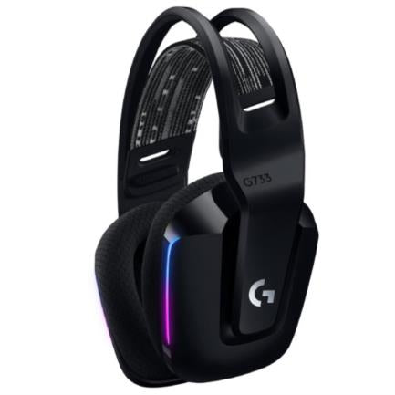 Audífonos Logitech G733 LIGHTSPEED Gaming Inalámbricos RGB Color Negro