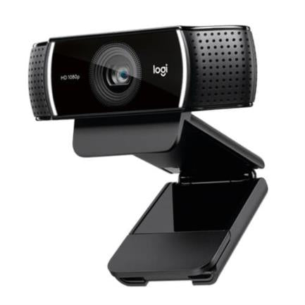Camara Web Logitech C922 Pro para Streaming HD 1080p USB Color Negro
