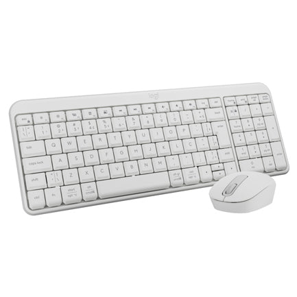 Teclado y Mouse Logitech MK250 Combo Bluetooth Blanco