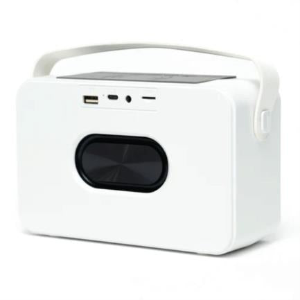 Bocina Portátil Loopstar Perfect Choice Bluetooth Recargable 15W Blanco
