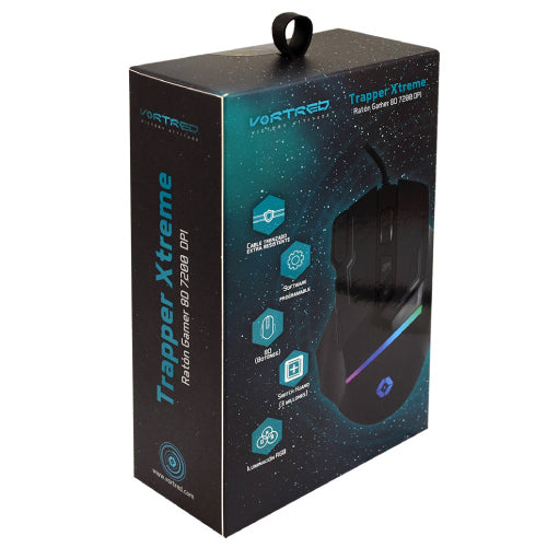 MOUSE PERFECT CHOICE GAMER 8D 7200 DPI TRAPPER XTREME
