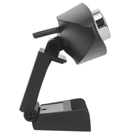 Cámara Web Manhattan Alta Definición HD 720p USB Micrófono Base Ajustable Color Negro