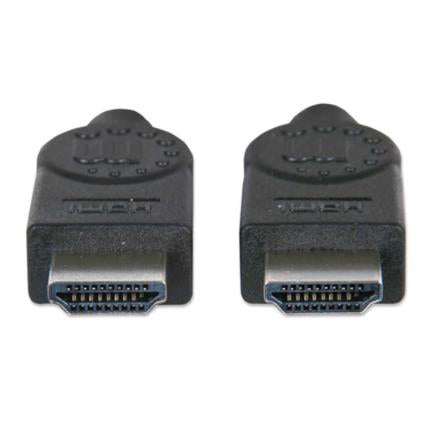 Cable Manhattan HDMI 1.3 M-MAlta Velocidad Blindado 3m Color Negro