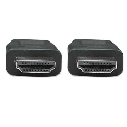 Cable Manhattan HDMI 1.3 M-MAlta Velocidad Blindado 7.5m Color Negro