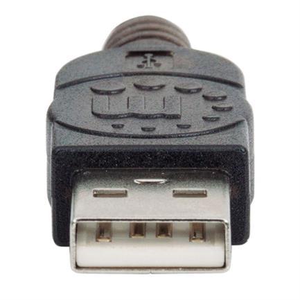 Cable Manhattan USB 2.0 Alta Velocidad Extensión Activa 20m Color Negro