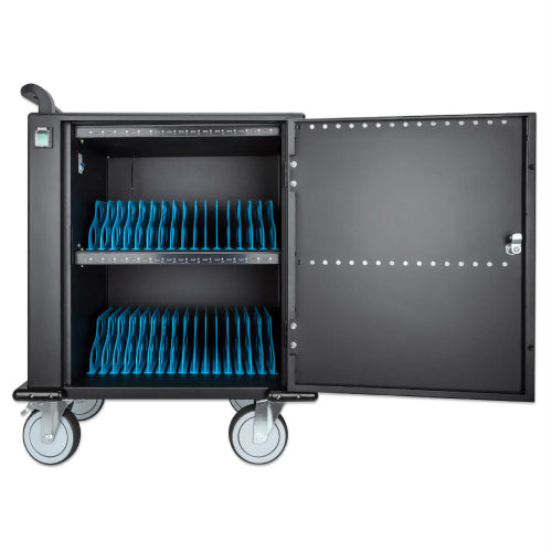 Gabinete de Carga MANHATTAN de 32 ptos USB-C puerta metal