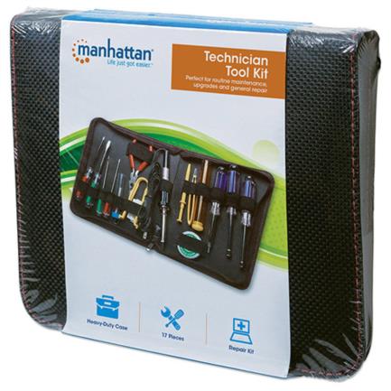 Kit Herramientas Manhattan para Técnicos 17 Pzas