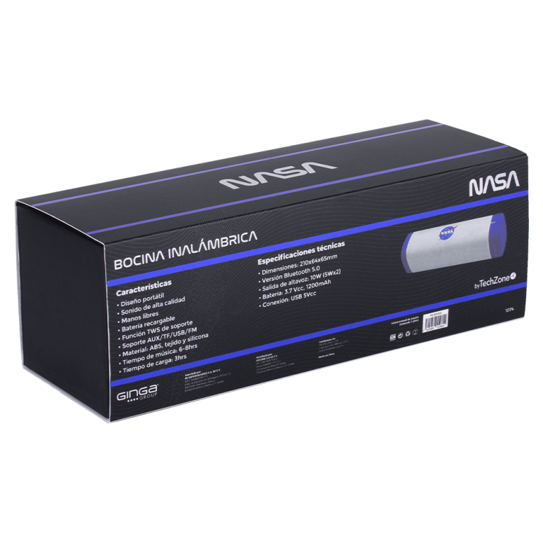 Bocina inalambrica techzone ns-boc02a