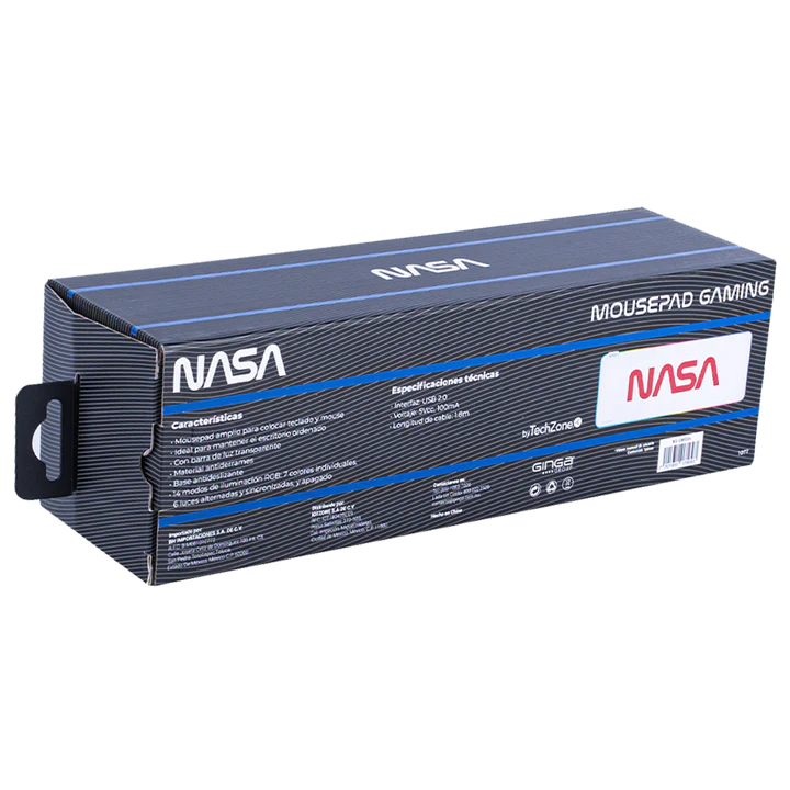 Mousepad nasa by techzone rgb ns-gmsx6