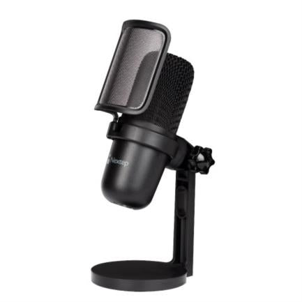 Micrófono Profesional Nextep Streaming USB con Base - vista 2
