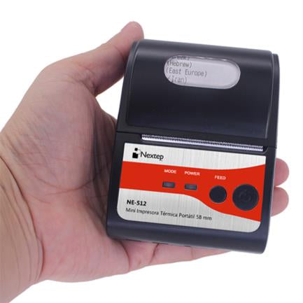 Mini Impresora Nextep Térmica Portátil 58mm USB Bluetooth - vista 4