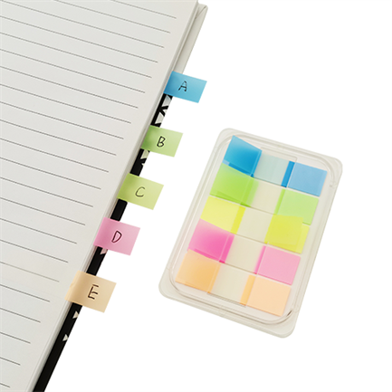 Banderitas Nextep Mini Neon 5 Colores 100 Piezas c/10 Estuches - vista 2