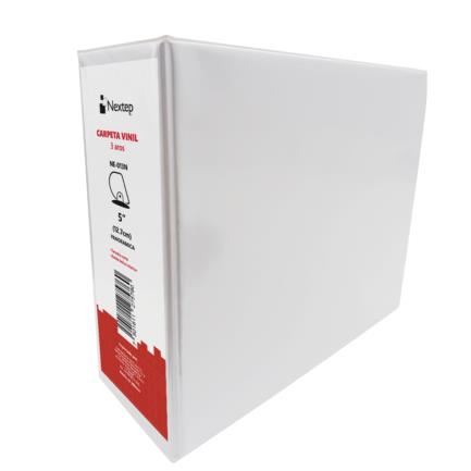 Carpeta Nextep de Vinil Aro "D" 5" Carta Blanca