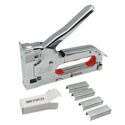 Engrapadora Nextep Manual Tipo Pistola Metálica Tira Completa - vista 3