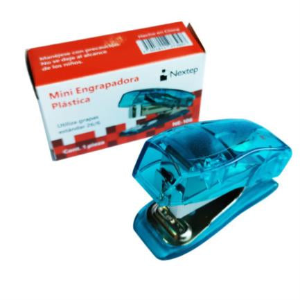 Mini Engrapadora Nextep Plástica Medida Estándar 26/6 - vista 4