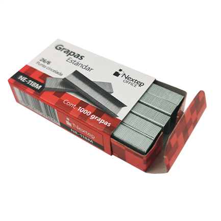 Grapas Nextep Estandar 26/6 c/1000 - vista 2