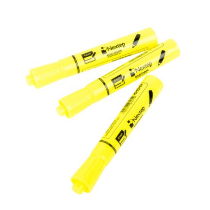 Marcador Nextep Resaltador Color Amarillo C/12 Pzas - vista 2