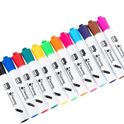 Marcador Nextep Base Agua Estuche Colores Surtidos C/12 Pzas - vista 2