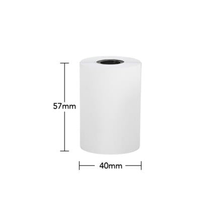 Rollo Papel Nextep Térmico 57x40mm C/10 - vista 4
