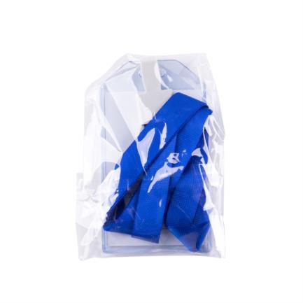 Porta Gafete Vertical Nextep 6x9cm con Liston para Colgar C/12