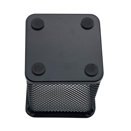 Porta Lapices Nextep Cuadrado Mediano Malla Metalica 8x8x9.7cms - vista 4
