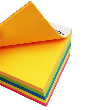 Notas Adhesivas Nextep 2x2 Neon 5 Bloques 500 Hojas - vista 2