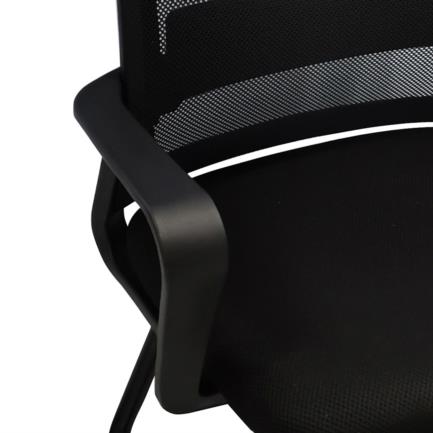Silla de Visitas Nextep con Descansabrazos Tela/Malla - vista 2