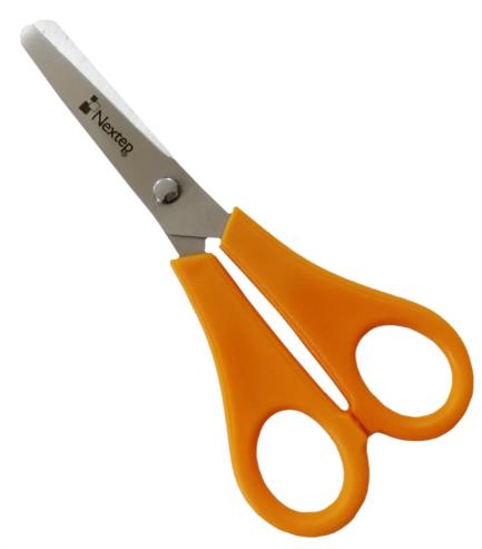 Tijera Nextep Junior Escolar 5" Inoxidable Economica Punta Roma C/12 - vista 3