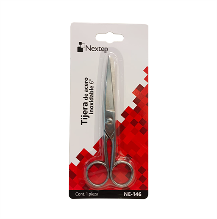 Tijera Nextep Forjada de Acero Inoxidable 6" - vista 2