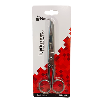 Tijera Nextep Forjada de Acero Inoxidable 6.75" - vista 2