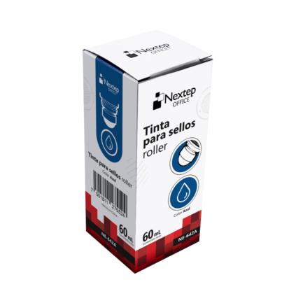Tinta para Sellos Nextep Roller Azul 60 ml - vista 4