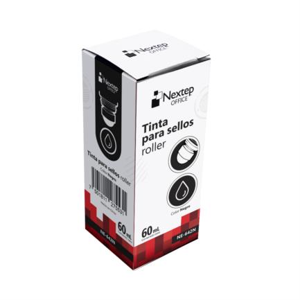 Tinta para Sellos Nextep Roller Negro 60 ml - vista 4