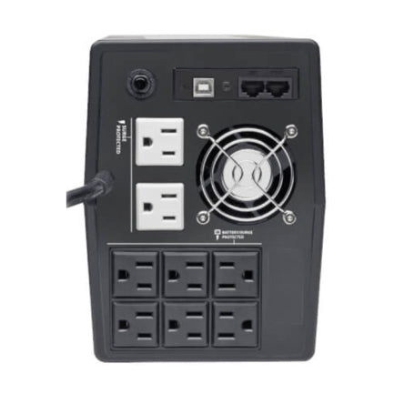 UPS Interactivo Tripp Lite 1200VA 600W con 8 Tomacorrientes AVR 120V 50Hz / 60Hz LCD USB Torre
