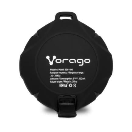 Bocina Vorago BSP-400 Pool Bluetooth IPX67 Color Negro