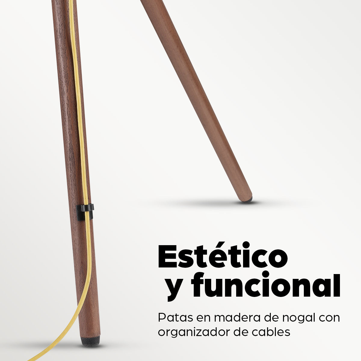 Manhattan 461795 soporte para TV 165.1 cm (65") Azul, Café