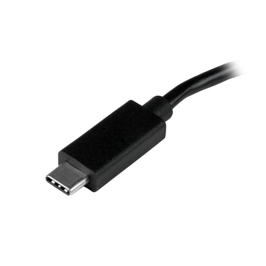 Hub USB-C StarTech.com HB30C3A1CFB de 4 puertos USB 3.0 de 5 Gbps (1 USB-C y 3 USB-A), negro