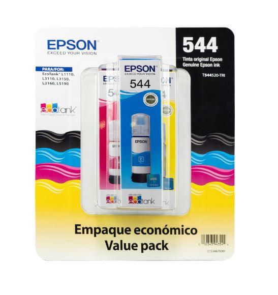 Epson C13T544520-3P repuesto de tinta para impresoras Original