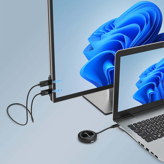 Sistema de Presentacion Inalambrico Manhattan USB-C a HDMI