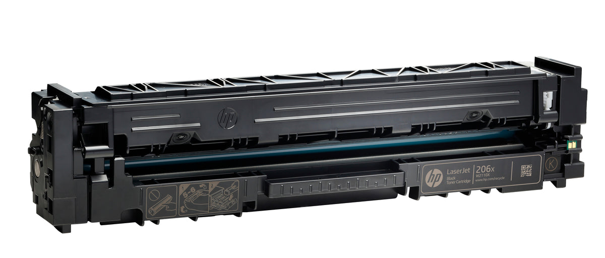 Toner HP LaserJet 206X Color Negro.