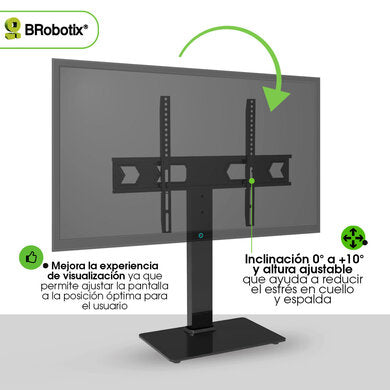 BRobotix 6007778 soporte para TV 190.5 cm (75") Negro