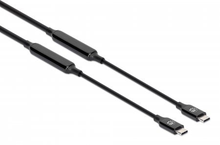 Cable USB-C MANHATTAN V3.2 C-C 5.0M 10Gbps 60W