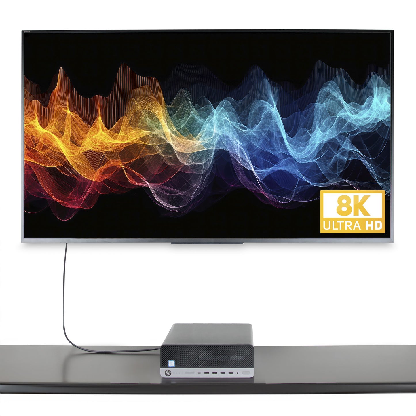 StarTech.com 133DISPLAYPORTHDMI21 adaptador de cable de vídeo Negro, Plata