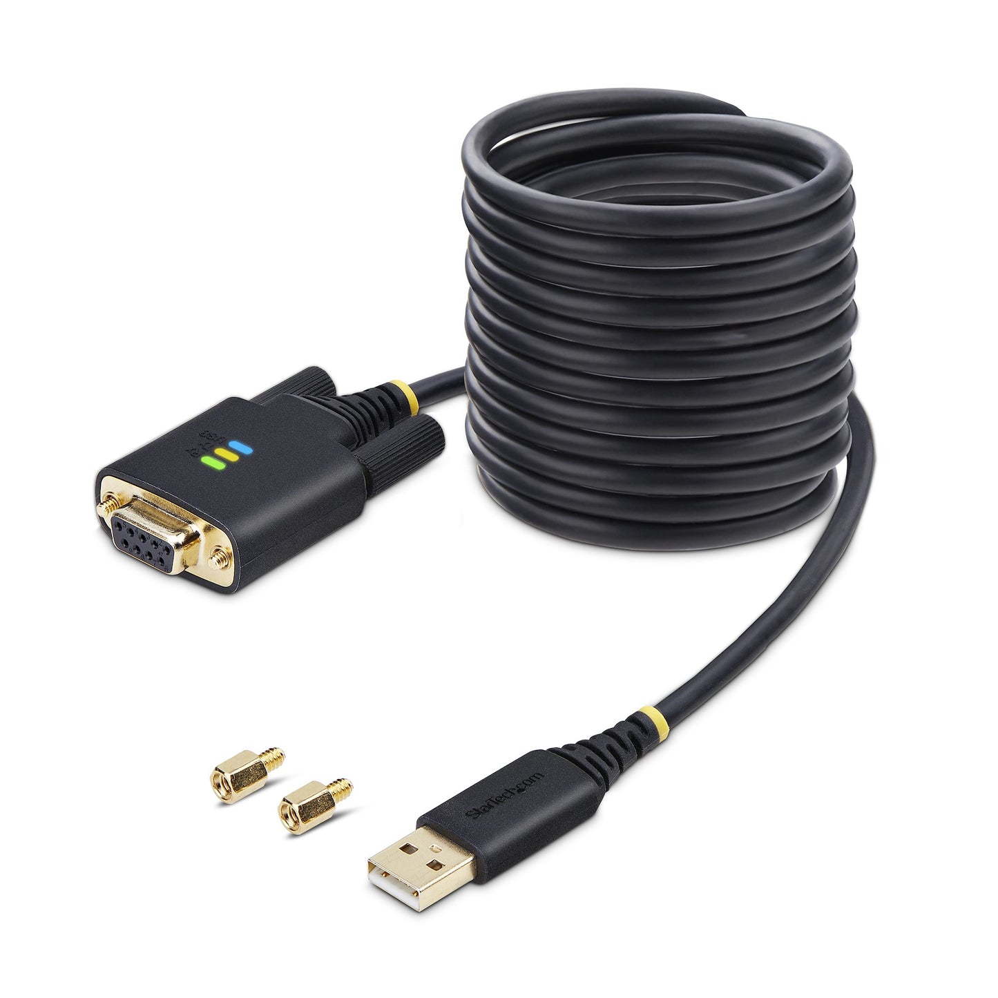 StarTech.com 1P10FFCN-USB-SERIAL cable serial Negro 3 m USB tipo A DB-9