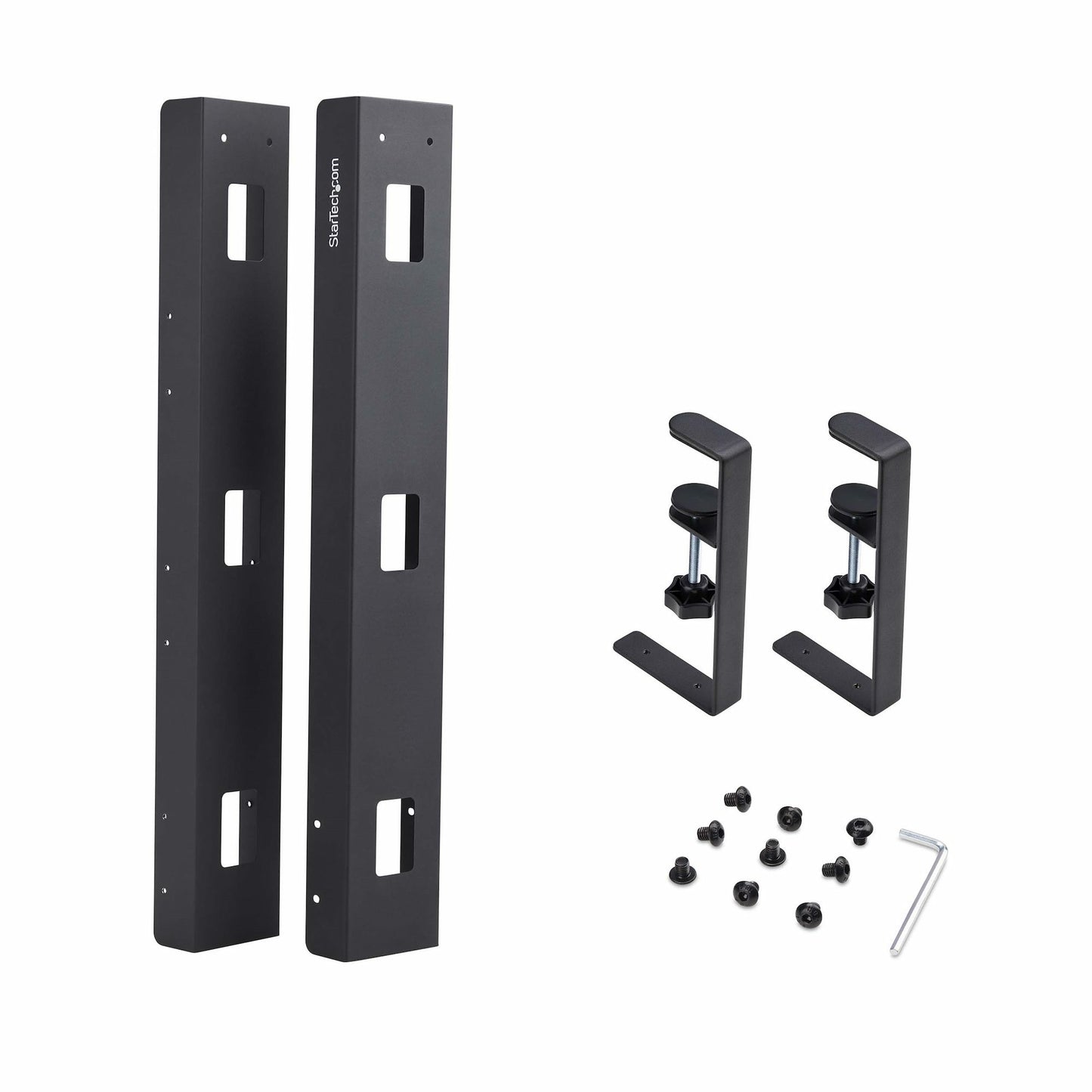 StarTech.com CALB-DESK-CABLE-TRAY organizador de cables Escritorio Bandeja de cables Negro 1 pieza(s)
