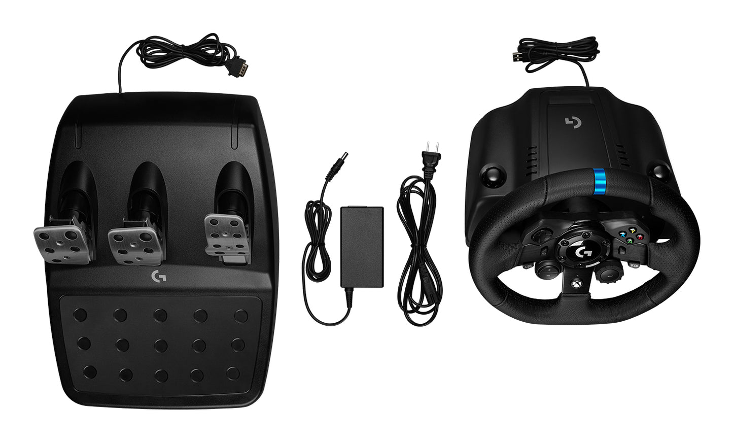 Logitech G 941-000156 control de juego Negro USB Volante + Pedales PC, Xbox One